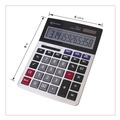 Calculators | Innovera IVR15975 12-Digit LCD Large Display Calculator image number 6
