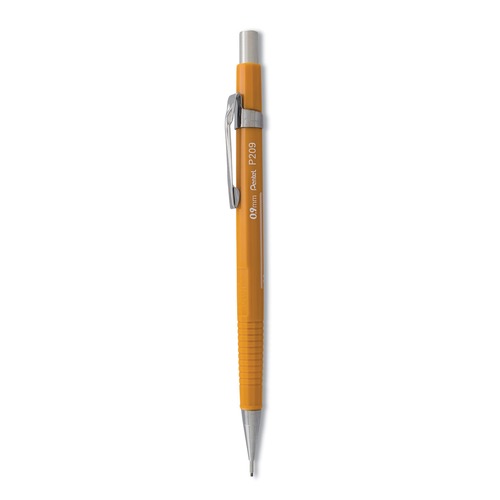 Pens | Pentel P209G 0.9 mm HB (#2) Sharp Mechanical Pencil -Black Lead, Yellow Barrel image number 0