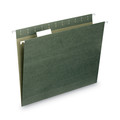 File Folders | Smead 64055 1/5-Cut Tabs Letter Size Hanging Folders - Standard Green (25/Box) image number 2