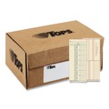 Recordkeeping & Forms | TOPS 1260 3.38 in. x 8.25 in. 2-Sides Time Clock Cards Replacement for K14-15 (500/Box) image number 2