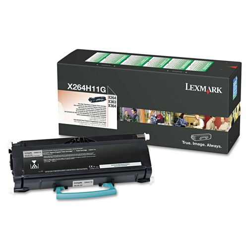 Ink & Toner | Lexmark X264H11G Return Program 9,000 Page-Yield High-Yield Toner - Black image number 0