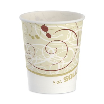 SOLO R53-J8000 Symphony Design 5 oz. Paper Cups (100/Pack)