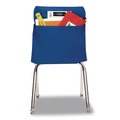 Office Chairs | Victor 00101 11 x 16 x 14 Elastic-Back Seat Sack for Chairs 12 in. to 17 in. Wide - Blue image number 0