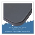 Folding Tables | Iceberg 65507 IndestrucTable 48 in. x 24 in. x 29 in. Commercial Folding Table - Rectangular Charcoal image number 7