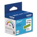 Labels | Brother P-Touch BTAGG31 0.47 in. x 13.1 ft. Genuine P-Touch BTAG Label Tapes - Black on Light Green image number 1