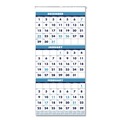 Back to School Sale | House of Doolittle 3640 14-Month: Dec 2025 to Jan 2027 12.25 in. x 26 in. Vertical Orientation Recycled Three-Month Format Wall Calendar - White Sheets image number 0