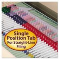 File Folders | Smead 19910 2 in. Expansion Recycled Pressboard Fastener Folders with Two SafeSHIELD Fasteners - Legal Size/Gray-Green (25/Box) image number 5