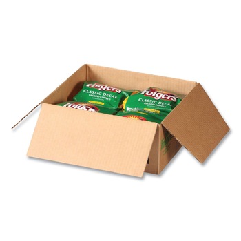 Folgers 2550006122 9/10 oz. Classic Roast Decaffeinated Coffee Filter Packs (40/Carton)