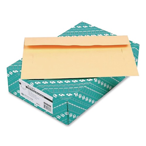 Envelopes & Mailers | Quality Park QUA89604 Filing Envelopes - Letter Size, Cameo Buff (100/Box) image number 0