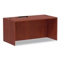 Desktop Organizers | Alera ALEVA316012MC Valencia Series 15.75 in. x 9.88 in. x 10.88 in. Under Counter Organizer Shelf - Cherry image number 2