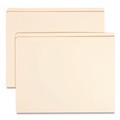 File Folders | Smead 10315 Straight Tabs Top Tab File Folders with Inside Pocket - Manila (50/Box) image number 0