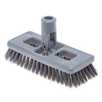 FACILITY MAINTENANCE SUPPLIES | Unger SB20G SmartColor Swivel Brush, 8-in Wide, PET Bristles