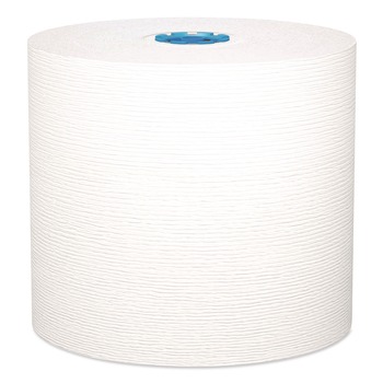 PAPER TOWELS AND NAPKINS | Kleenex 25639 1-Ply 7.5 in. x 700 ft. Hard Roll Paper Towels with Premium Absorbency Pockets - White with Gray Core (6/Carton)