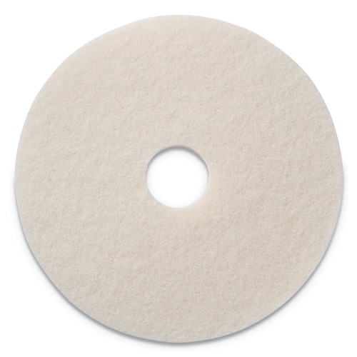Cleaning & Janitorial Accessories | Americo 401220 20 in. Diameter Polishing Pad - White (5/Carton) image number 0