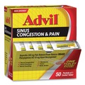 Safety & First Aid | Advil 019901 Sinus Congestion and Pain Relief (50/Box) image number 2