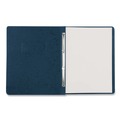 File Folders | Oxford 5730123 8.5 in. x 11 in. 3 in. Capacity PressLock Report Cover - Dark Blue/Dark Blue (25/Box) image number 2
