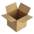Mailing Boxes & Tubes | Universal UFS12128 Regular Slotted Container (RSC) 12 in. x 12 in. x 8 in. Fixed-Depth Corrugated Shipping Boxes - Brown Kraft (25/Bundle) image number 1