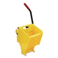 Mop Buckets | Rubbermaid Commercial 2064915 WaveBrake 2.0 Plastic Side-Press Wringer - Yellow image number 0