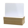 White Boards | Flipside 45656 7 in. x 5 in. 2-Sided Dry Erase Board - White Surface (24/Pack) image number 1