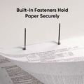 File Folders | Smead 12040 0.75 in. Expansion Top Tab Colored 2-Fastener Folders - Letter Size/Blue Exterior (50/Box) image number 5