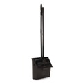 Cleaning Tools | Carlisle 36141503 11.8w x 36h Duo-Pan Upright Dust Pan and Broom with 24.5 in. Handle - Black image number 4