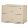 Office Filing Cabinets & Shelves | FireKing 2-3822-CPA 2 Legal/Letter-Size File Drawers 37.5 in. x 22.13 in. x 27.75 in. Insulated Lateral File - Parchment image number 0