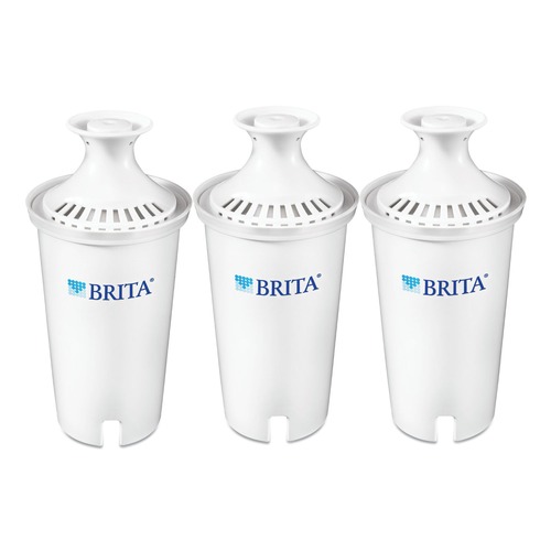 Food Service | Brita 35503 Water Filter Pitcher Advanced Replacement Filters (3/Pack) image number 0