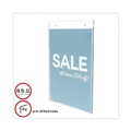 Office Presentation Supplies | Deflecto 68201 Classic Image 8.5 in. x 11 in. Portrait Wall-Mount Sign Holder - Clear image number 7