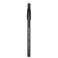 Pens | Paper Mate 3930158 1 mm Eraser Mate Medium Ballpoint Stick Pen - Black Ink/Black Barrel (1-Dozen) image number 2