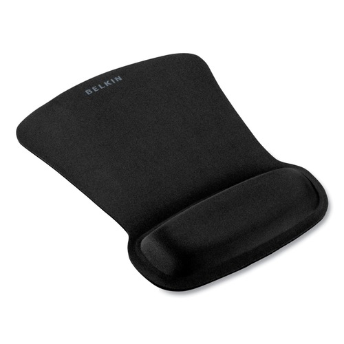 Mouse Pads & Wrist Support | Belkin F8E262-BLK 9.3 in. x 11.9 in. WaveRest Gel Mouse Pad with Wrist Rest - Black image number 0