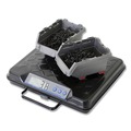 Mailroom Equipment | Brecknell GP100 100 lbs. Capacity 12.5 in. x 10.95 in. x 2.2 in. Platform Portable Electronic Utility Bench Scale image number 4