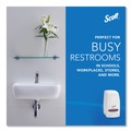 Skin Care & Hygiene | Scott 92144 5 in. x 5.25 in. x 8.38 in. 1000 mL Essential Manual Skin Care Dispenser - White image number 9