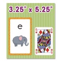 Flash Cards | Carson-Dellosa 0769646794 Alphabet Flash Cards, 3.25 x 5.25, Assorted Colors, 54 Cards image number 4