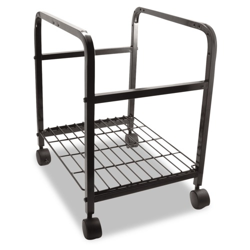 Just Launched | Advantus FS-2BHD 17.13 in. x 14.25 in. x 20 in. 1 Shelf Heavy-Duty Metal File Shuttle - Black image number 0