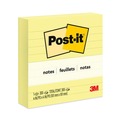 Notebooks & Pads | Post-it Notes 675-YL 4 in. x 4 in. Note Ruled Original Pads - Canary Yellow (1-Pad) image number 0