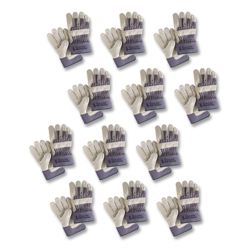 Cleaning Gloves | MCR Safety 1935 Mustang Leather Palm Gloves image number 0