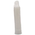  | Dart 6JLNV Non-Vented Cup Lids for 6 oz. Cups and 2-4 oz. Food Containers - Translucent (1000/Carton) image number 2