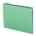 File Folders | Smead 64061 Colored Hanging File Folders, Letter Size, 1/5-Cut Tab, Green, 25/box image number 0