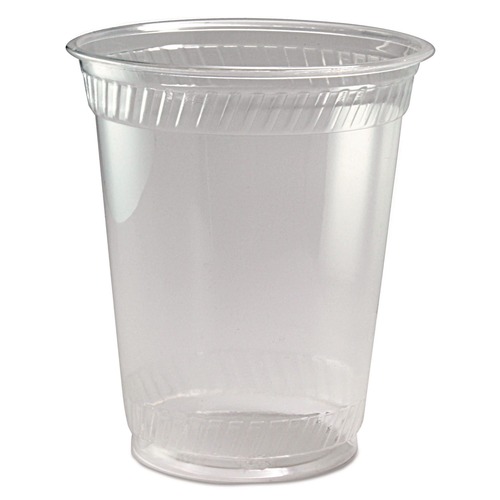 Cups and Lids | Fabri-Kal 000000000009502053 12 oz. - 14 oz. Kal-Clear PET Cold Drink Squat Cups - Clear (1000/Carton) image number 0