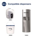 Hand Wipes | Tork 192821 1-Ply 8 x 6 Disinfectant Wipe Jumbo Rolls - Lemon/White (2/Carton) image number 7