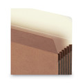 File Folders | Smead 73234 5.25 in. Expansion Drop Front File Pockets - Letter Size/Redrope (10/Box) image number 4