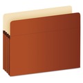 File Folders | Pendaflex S26E 3.5 in. Expansion Legal Size Pocket File - Red Fiber image number 0