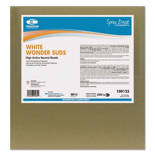 Cleaning & Janitorial Supplies | Theochem Laboratories 501031 50 lbs. Box Hand Dishwashing Detergent image number 0