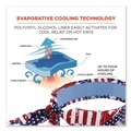Safety & First Aid | Ergodyne 12561 Chill-Its 6700CT One Size Fits Most Cooling Bandana PVA Tie Headband - Stars and Stripes image number 1