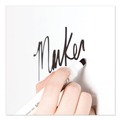 White Boards | U Brands 2806U00-01 PINIT 35 x 35 Magnetic Dry Erase Board - White image number 3