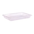 Food Trays, Containers, and Lids | Carlisle 1062007 18 in. x 26 in. x 3.5 in. 5 gal. StorPlus Polycarbonate Food Storage Container - Clear image number 0