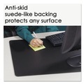 Desktop Organizers | Artistic LT91-2MS 17 in. x 12 in. Rhinolin II Desk Pad with Antimicrobial Protection - Black image number 4