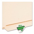 File Folders | Smead 67374 1 x 1.25 Numerical End Tab File Folder 4 Labels - White (1-Roll) image number 2