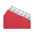 Office Accessories | Advantus 75510 9.75 in. x 0.75 in. Sequentially Numbered Crowd Management Wristbands - Red (500/Pack) image number 3