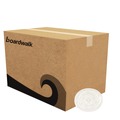 Cups and Lids | Boardwalk BWKPET912STRAW Crystal-Clear Cold Cup Straw-Slot Lids Fits 9 oz. Squat and 12 oz. PET Cups (1000/Carton) image number 0